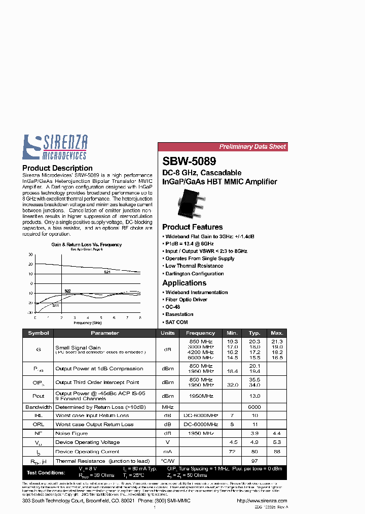 SBW-5089_1380683.PDF Datasheet