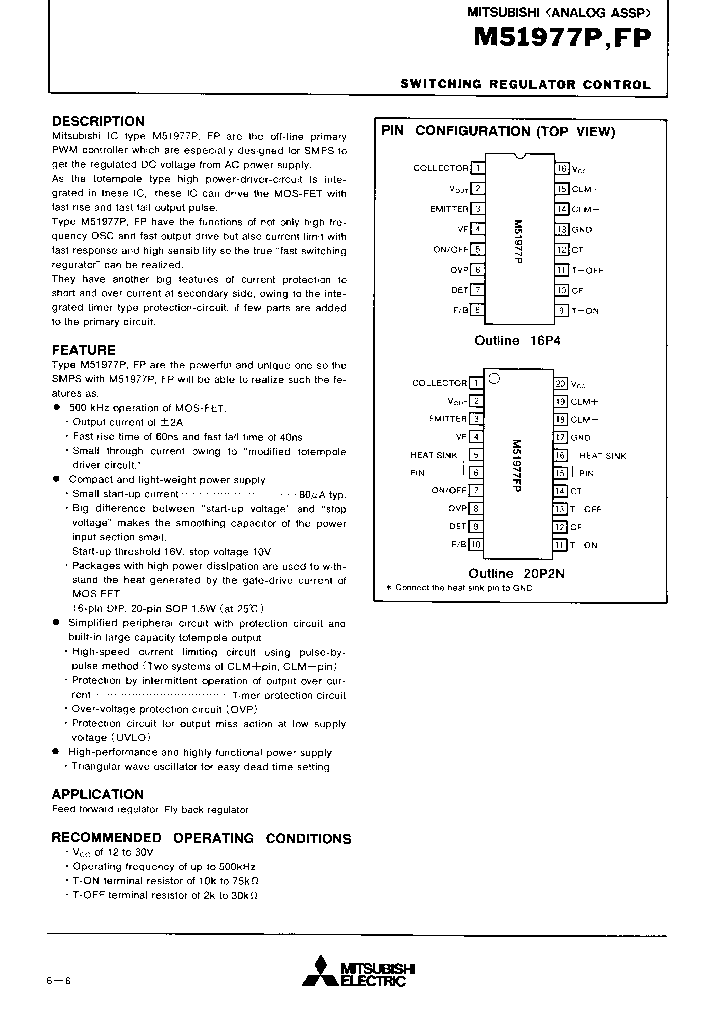 M51977P_1405429.PDF Datasheet