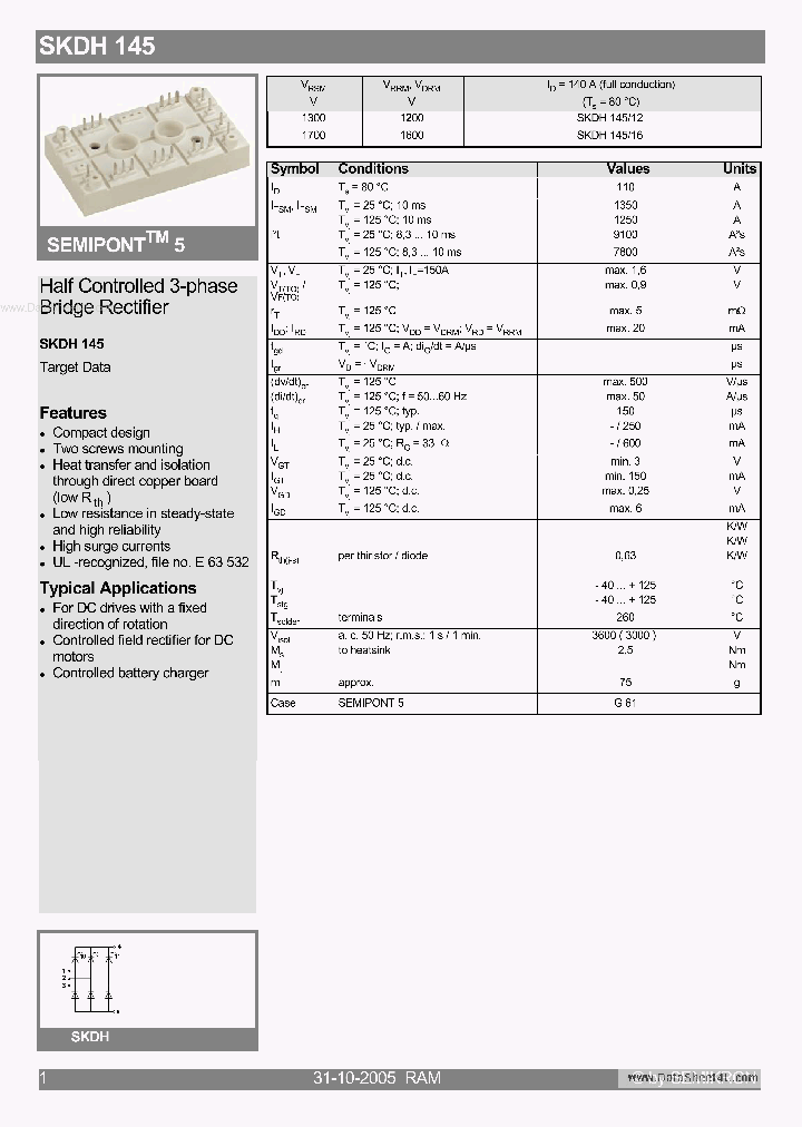 SKDH145_1770905.PDF Datasheet