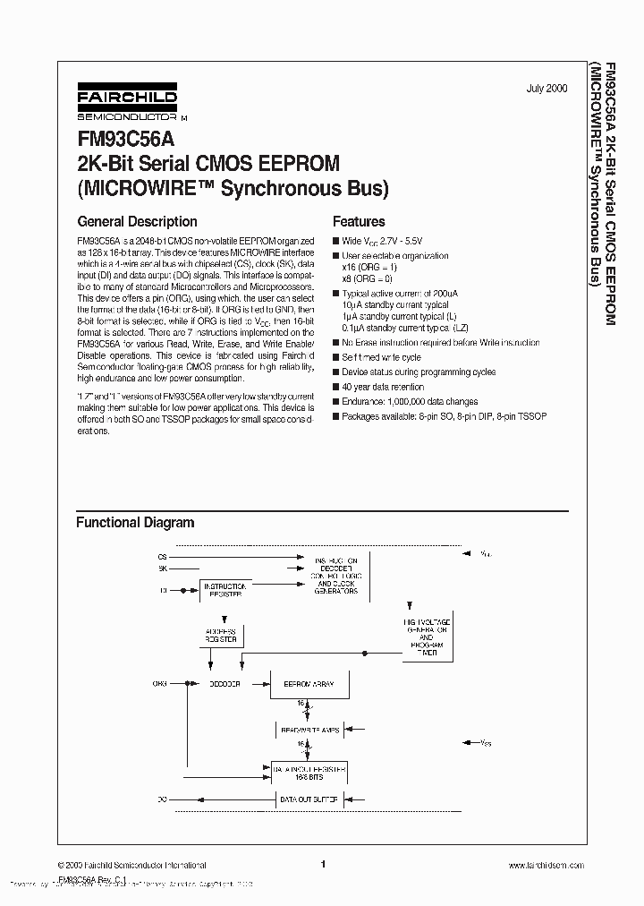 FM93C56AN_1615212.PDF Datasheet