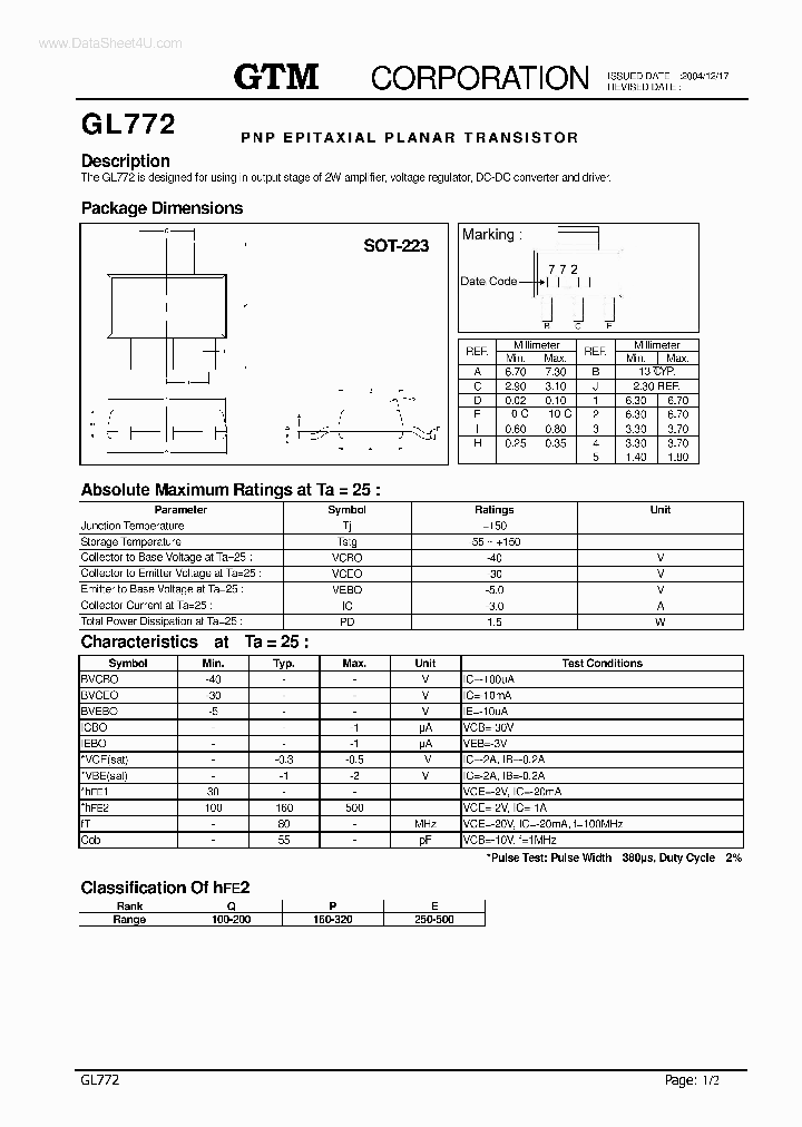 GL772_1839684.PDF Datasheet