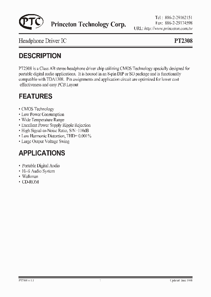 PT2308-S_1849677.PDF Datasheet