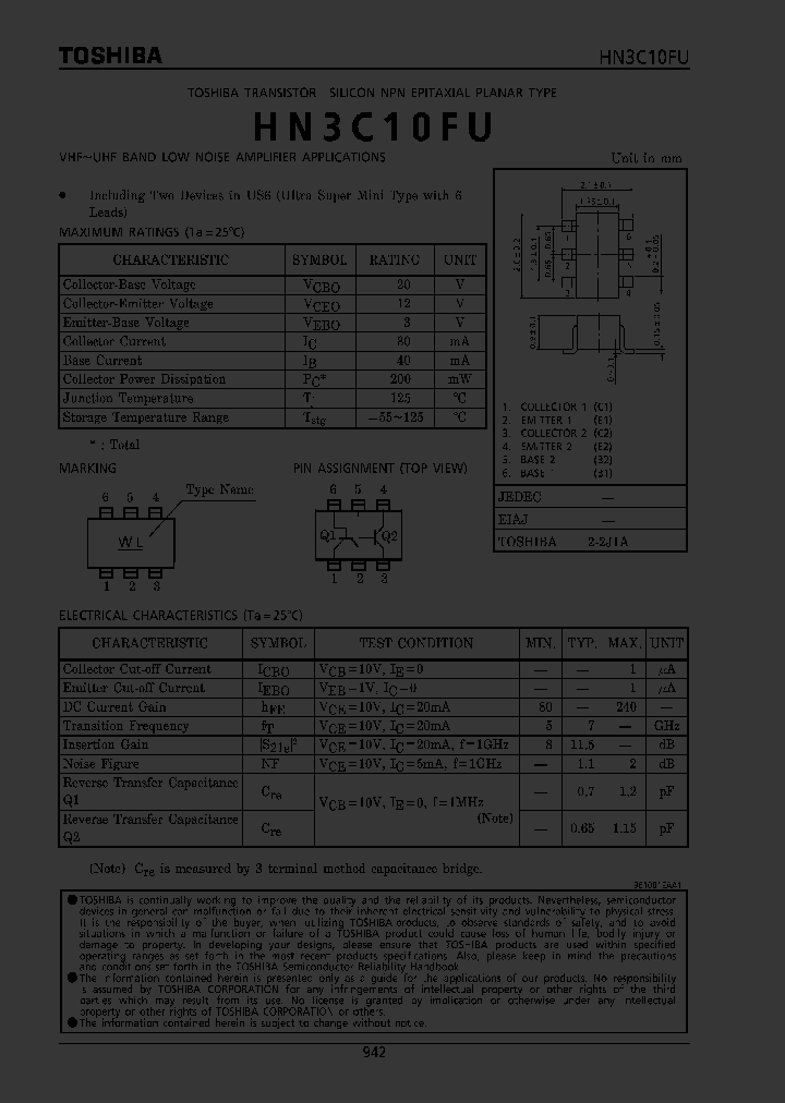 HN3C10FU_1956513.PDF Datasheet
