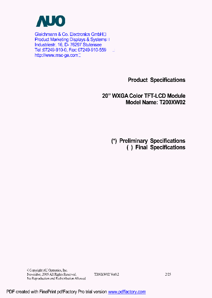 T200XW02_2031717.PDF Datasheet