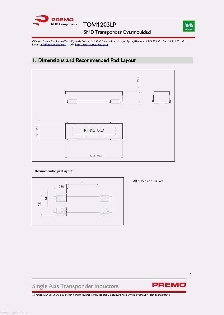 TOM1203LP_2093441.PDF Datasheet