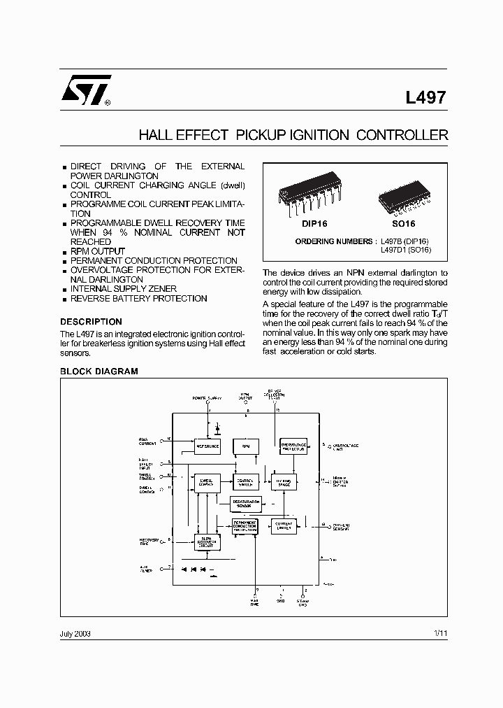 L497d1 схема включения