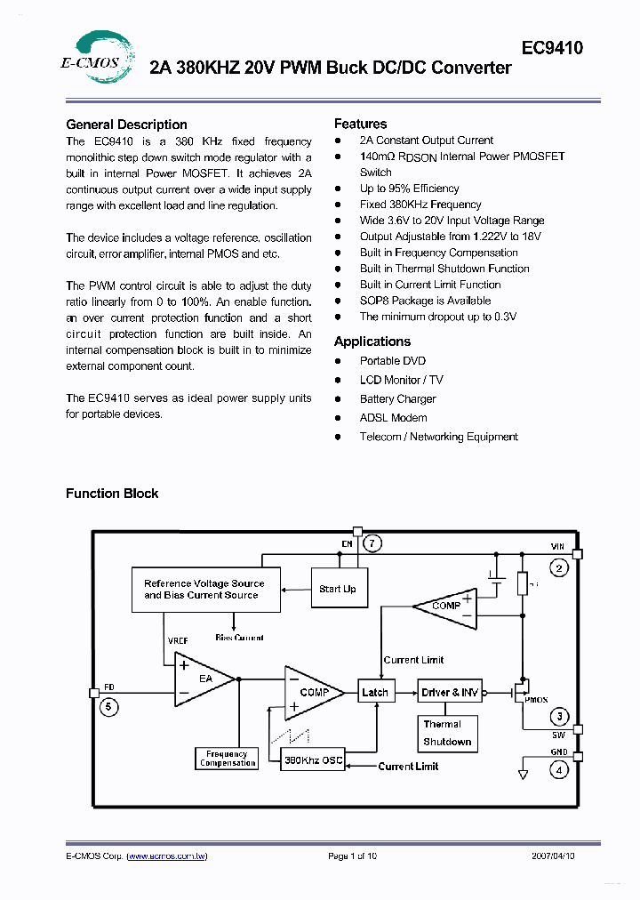 EC9410_2161610.PDF Datasheet