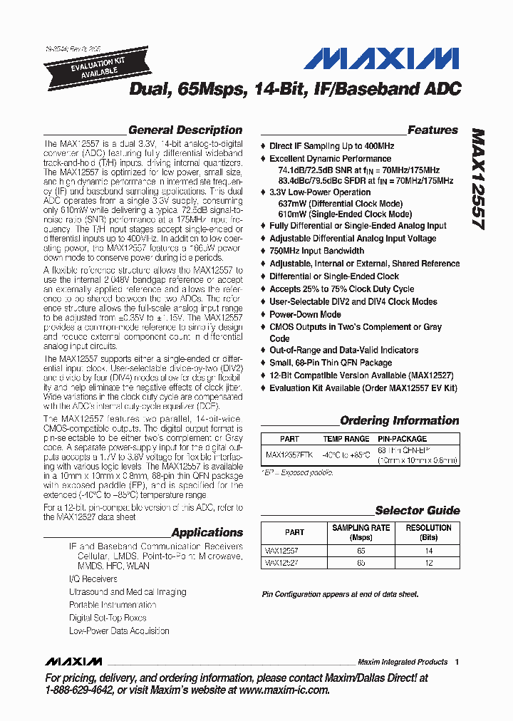 MAX12557_2246904.PDF Datasheet