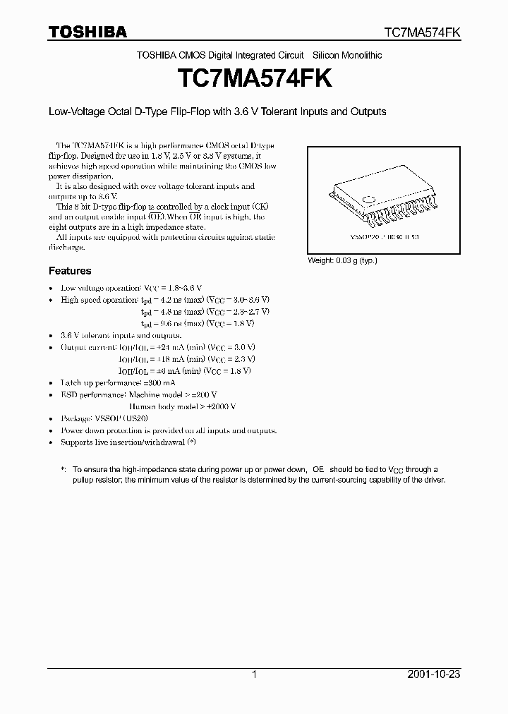 TC7MA574FK_2273763.PDF Datasheet