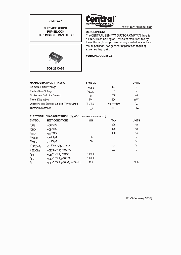 CMPTA7710_2281282.PDF Datasheet