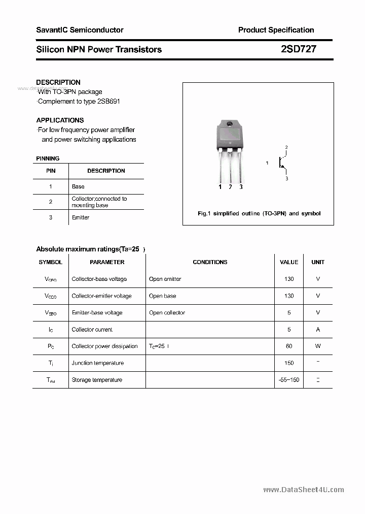 2SD727_2331962.PDF Datasheet