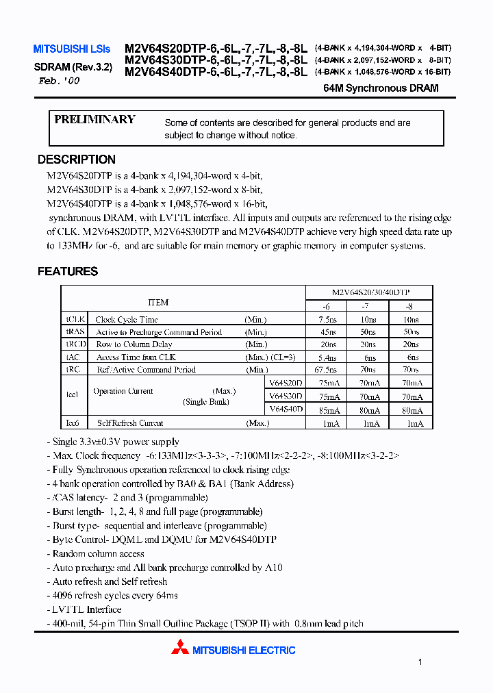 M2V64S20DTP-7L_2433088.PDF Datasheet