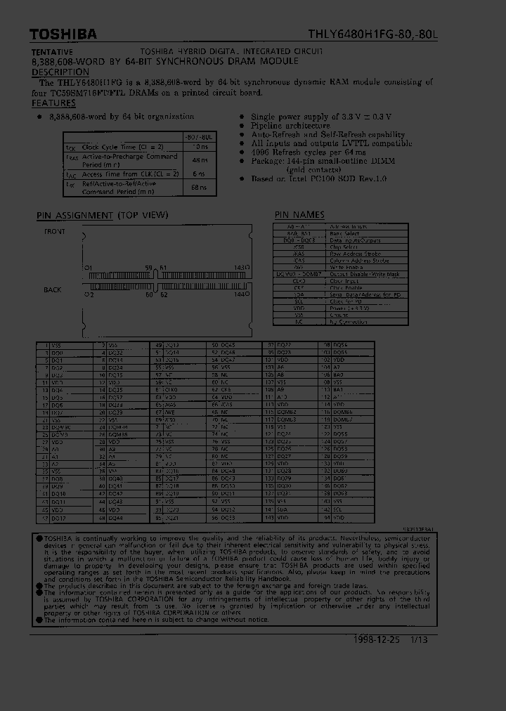 THLY6480H1FG-80_2555643.PDF Datasheet