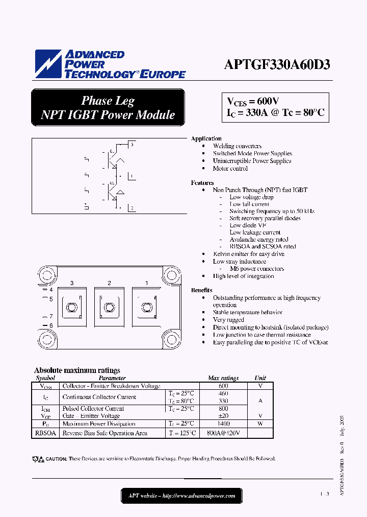 APTGF330A60D3_2664191.PDF Datasheet