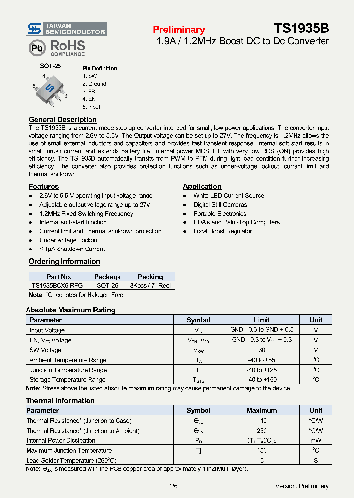 TS1935BCX5RFG_2680011.PDF Datasheet