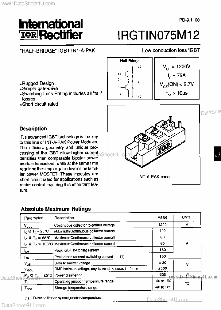 IRGTIN075M12_2755842.PDF Datasheet