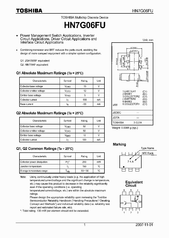 HN7G06FU_2775473.PDF Datasheet