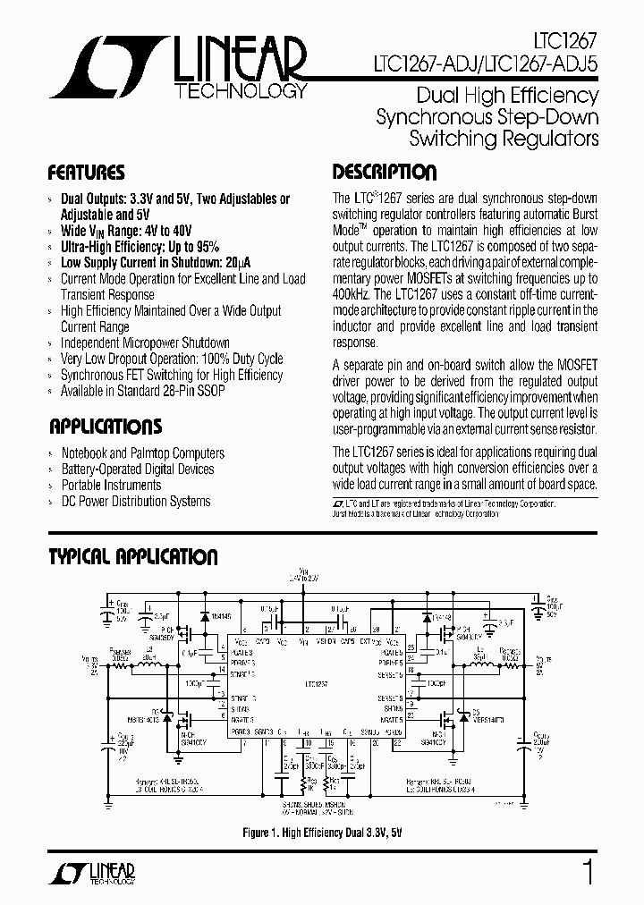 LTC1267-ADJ_3005120.PDF Datasheet