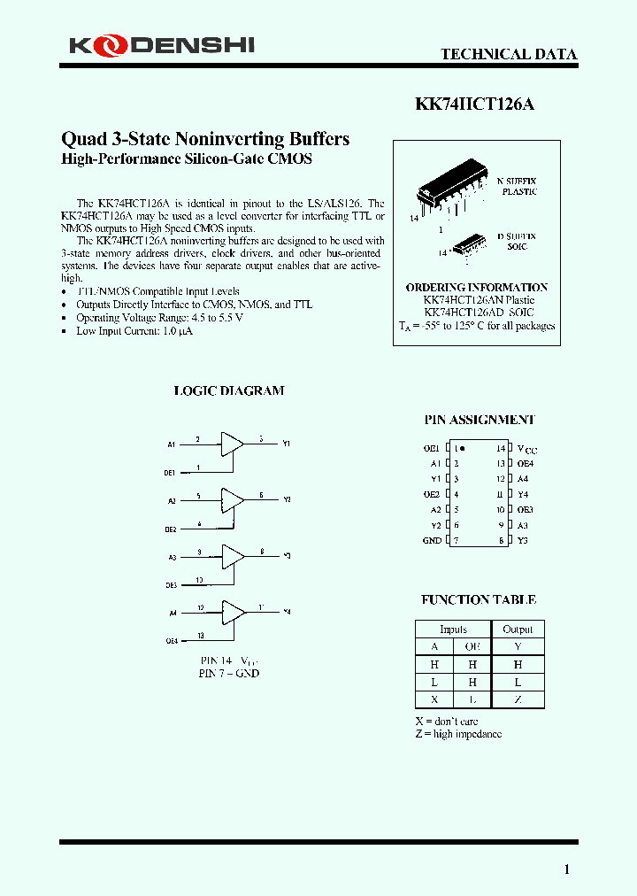 KK74HCT126AD_3026827.PDF Datasheet