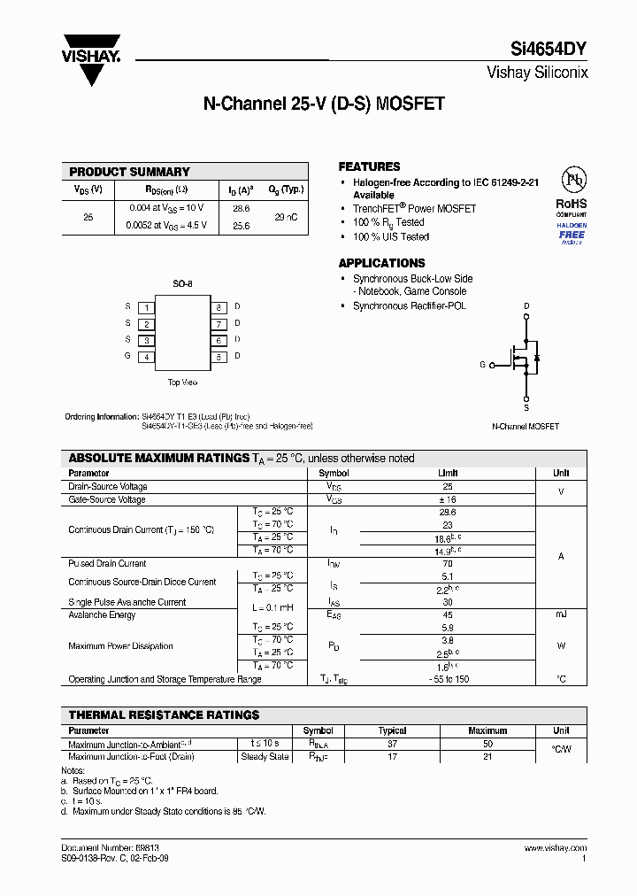 SI4654DY_3109097.PDF Datasheet