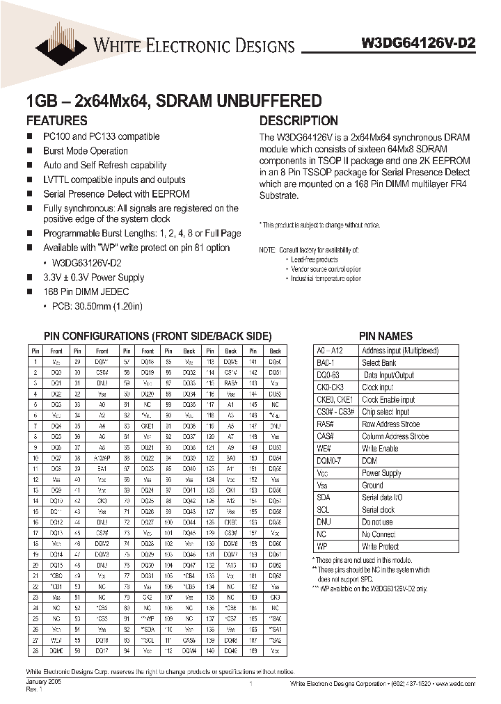 W3DG64126V-D2_3338960.PDF Datasheet