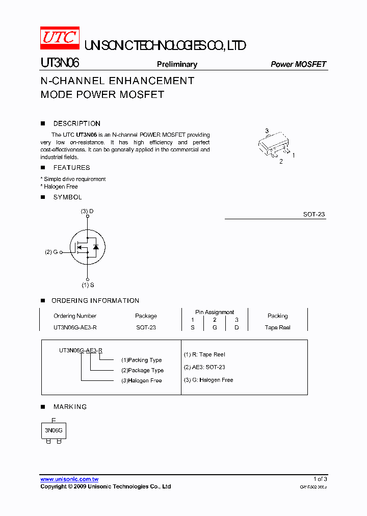 UT3N06_3705713.PDF Datasheet