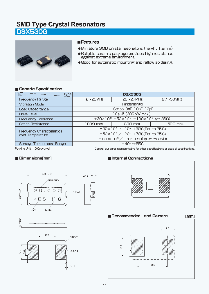 DSX530G-FREQ1-STBY3-TOL2-SR_3747552.PDF Datasheet