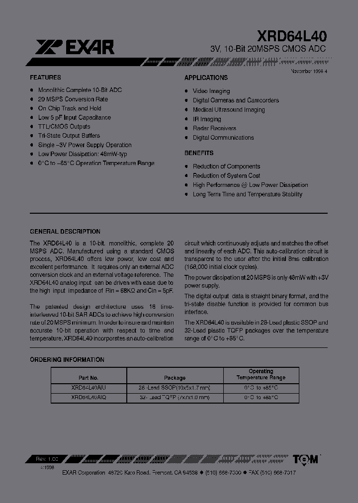 XRD64L40AIU_3747054.PDF Datasheet