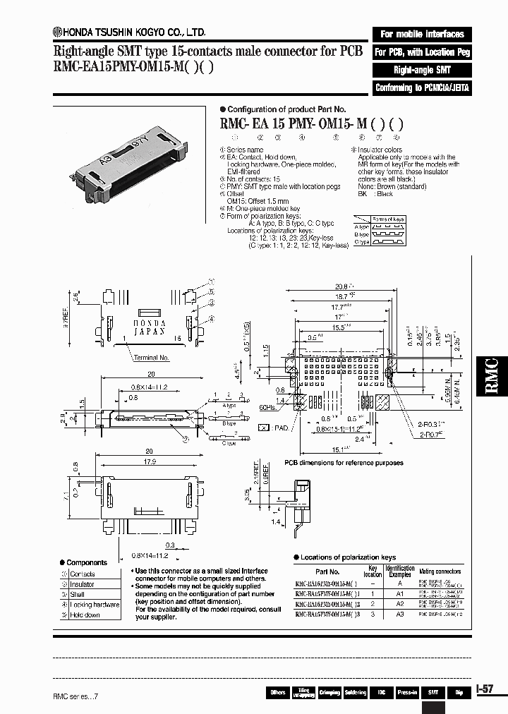 RMC-EA15PMY-OM15-MC1BK_3802895.PDF Datasheet