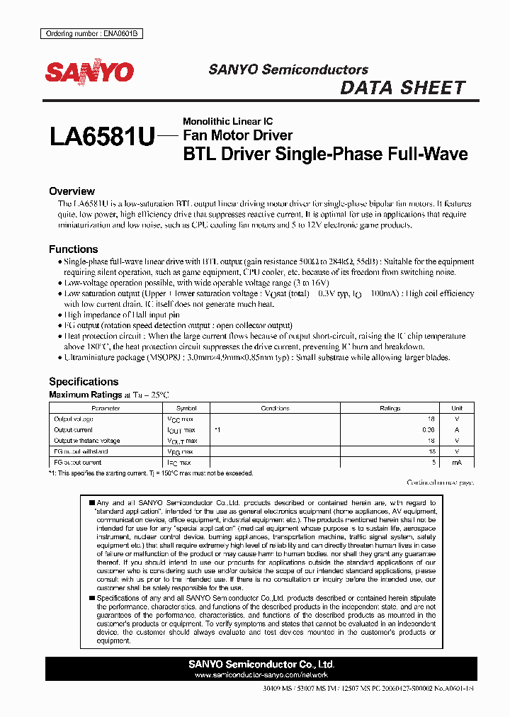 LA6581U_4062582.PDF Datasheet