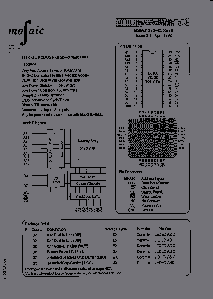 MSM8128GX-55_3898858.PDF Datasheet