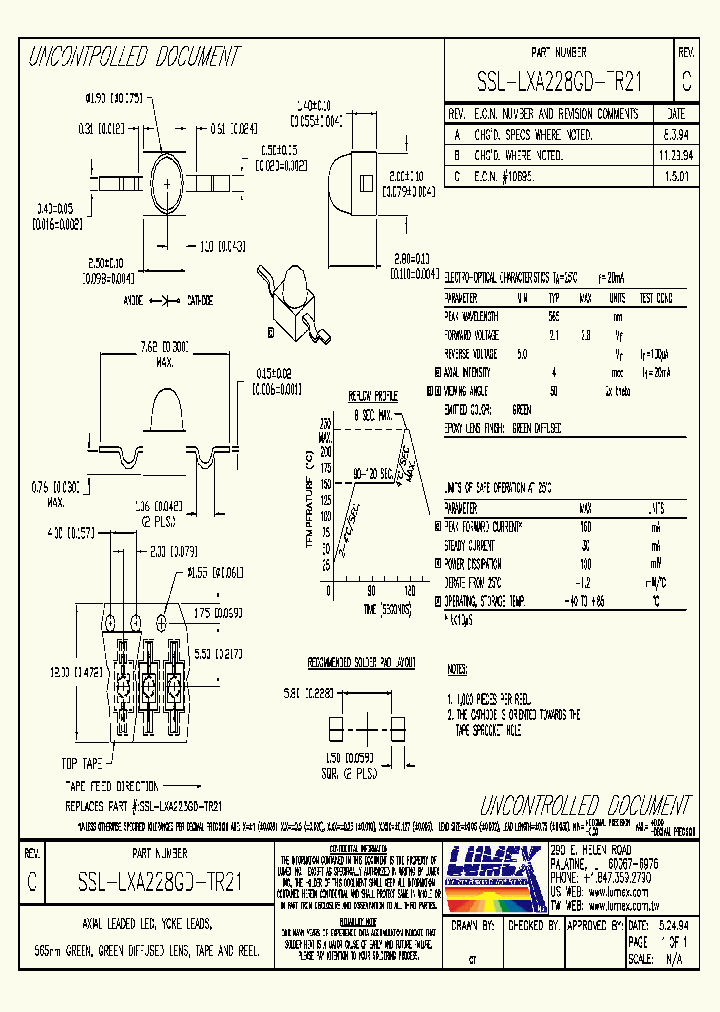 SSL-LXA228GD-TR21_3901734.PDF Datasheet