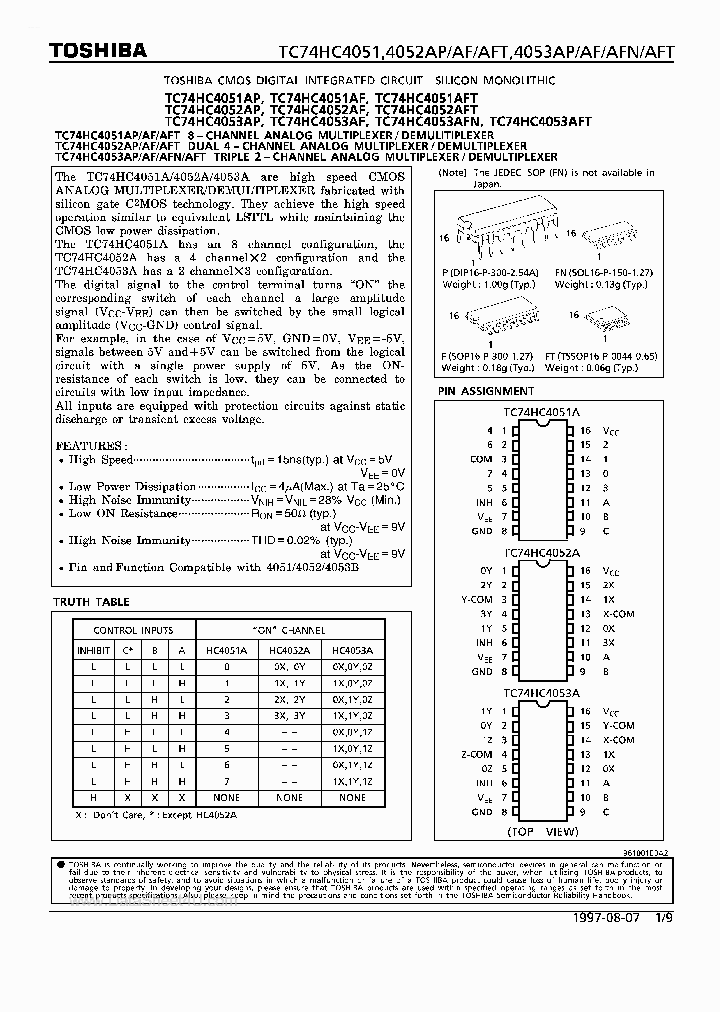 TC74HC4051_4161018.PDF Datasheet