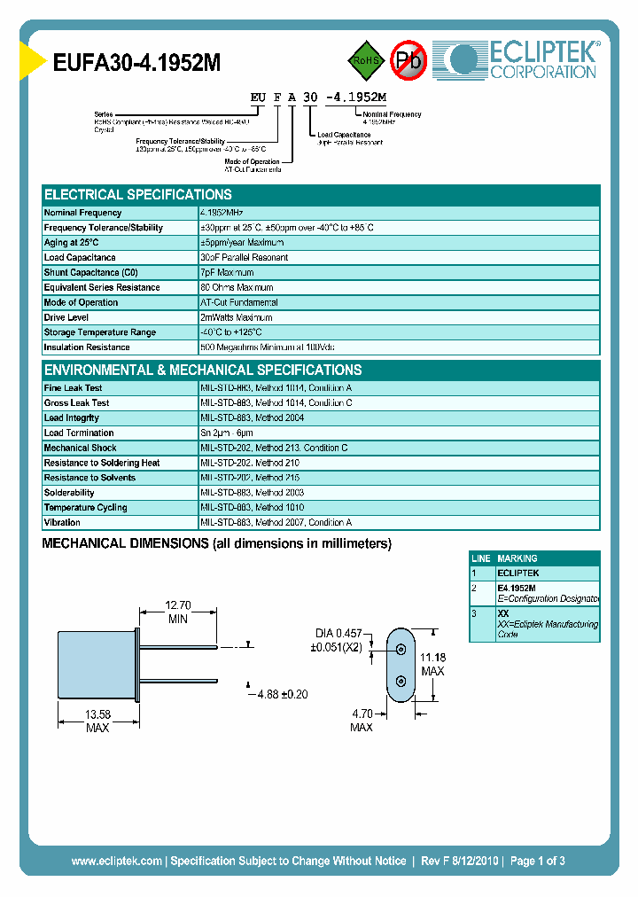 EUFA30-41952M_4009191.PDF Datasheet