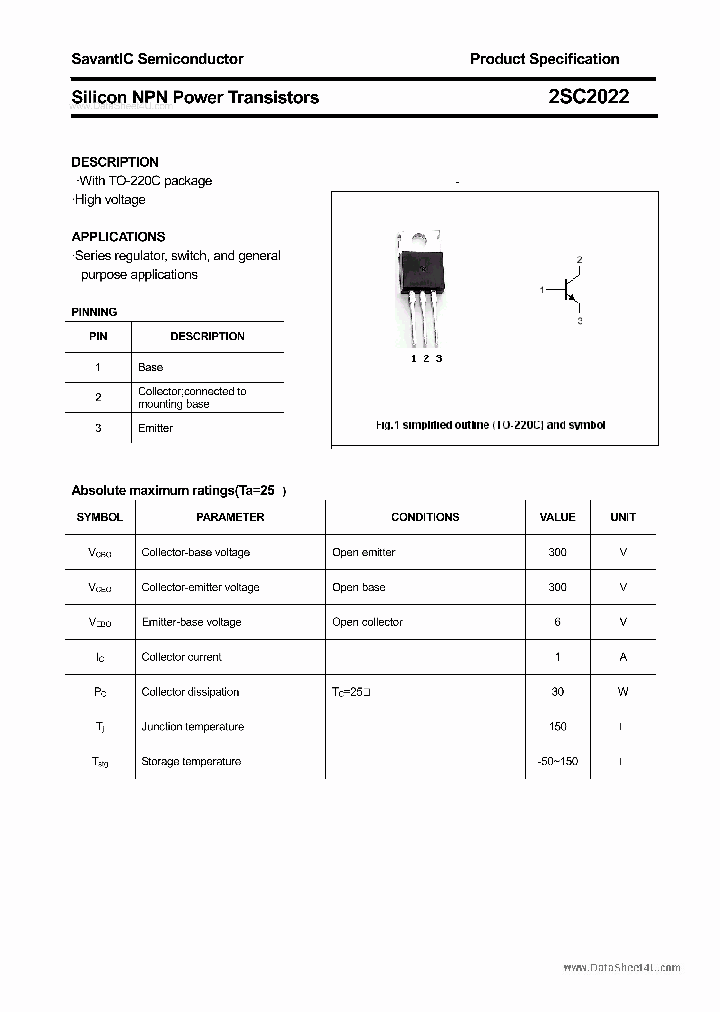 2SC2022_4310897.PDF Datasheet