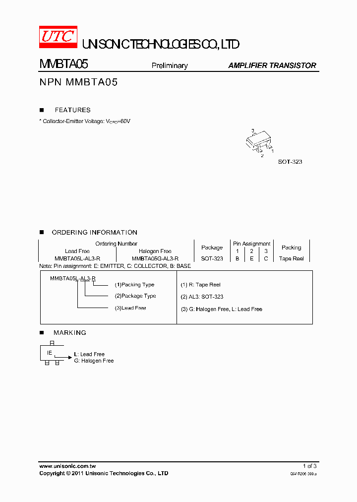 MMBTA05L-AL3-R_4395237.PDF Datasheet