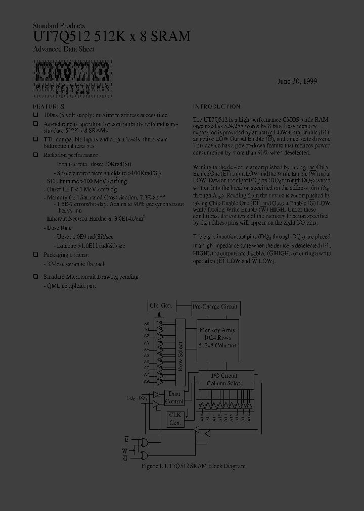 UT7Q512-100UCA_4422824.PDF Datasheet