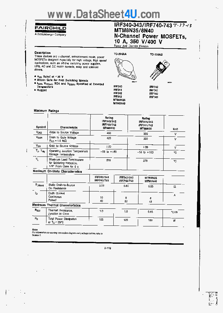 MTM8N35_4450817.PDF Datasheet