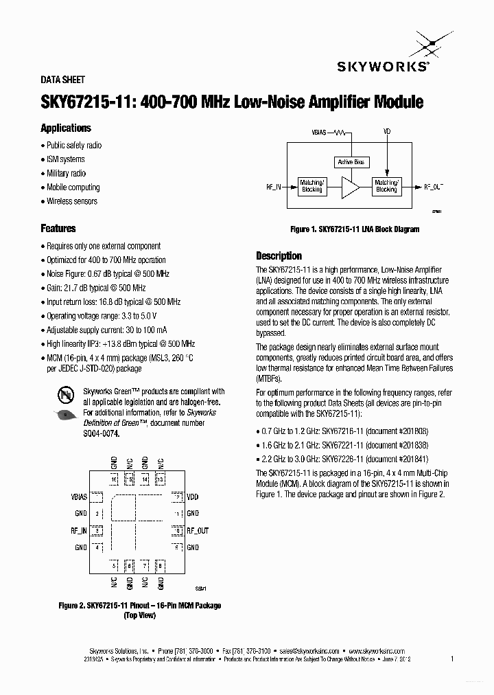 SKY67215-11_4479166.PDF Datasheet