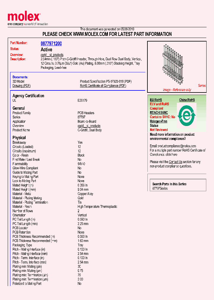 87797-1200_4490864.PDF Datasheet