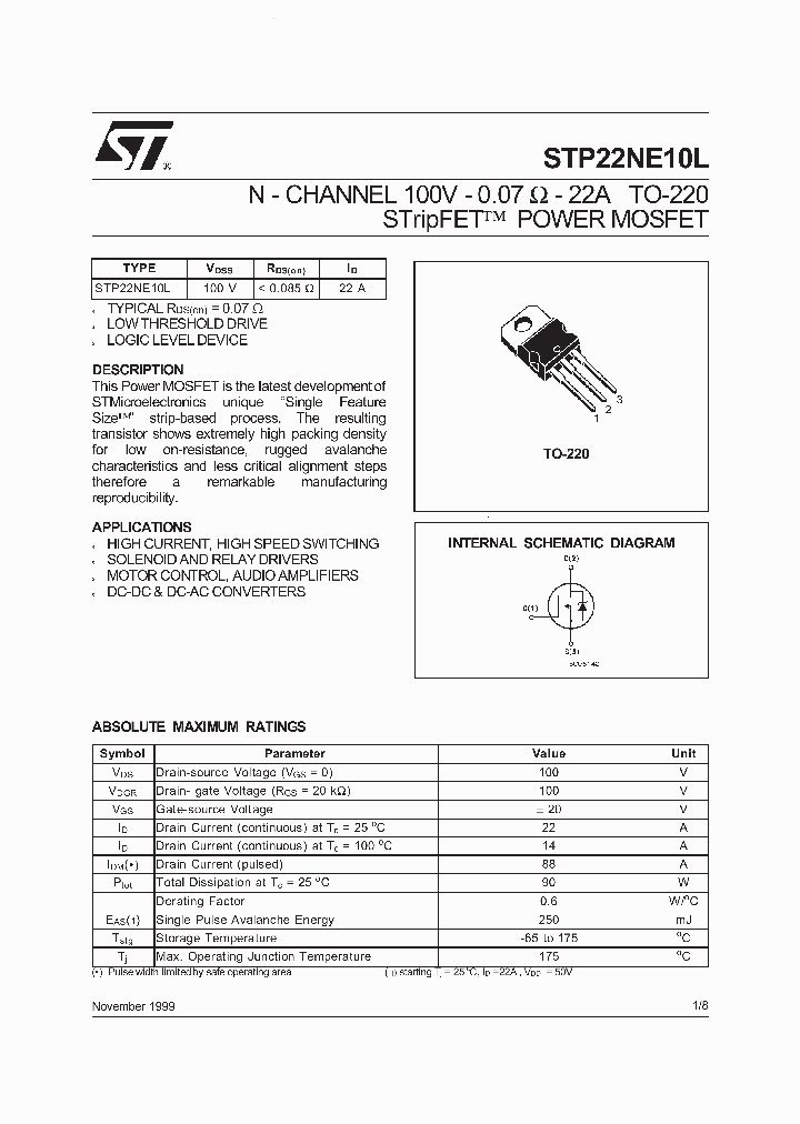 P22NE10L_4510049.PDF Datasheet