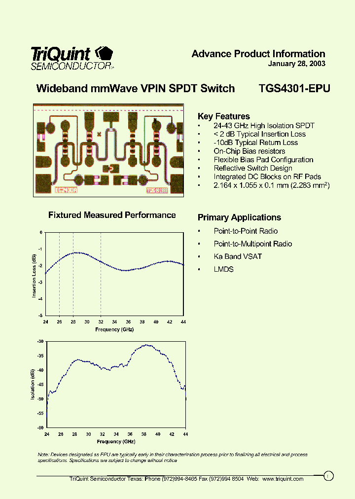 TGS4301-EPU_4542035.PDF Datasheet