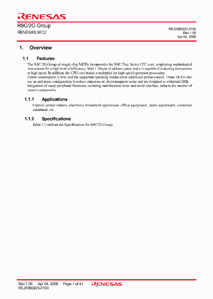 R8C-2G_4593174.PDF Datasheet