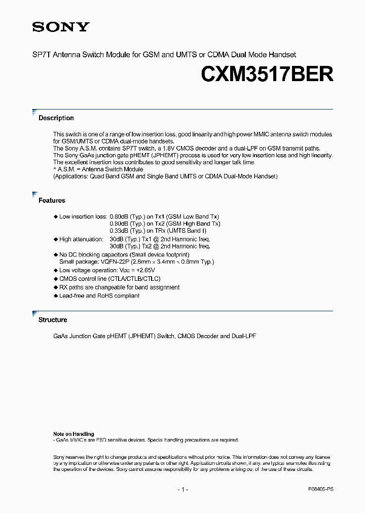 CXM3517BER_4612314.PDF Datasheet