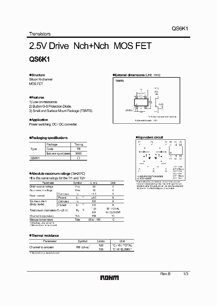 QS6K1_4706783.PDF Datasheet