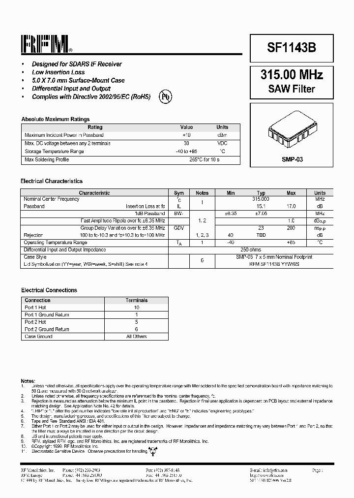 SF1143B_4711202.PDF Datasheet