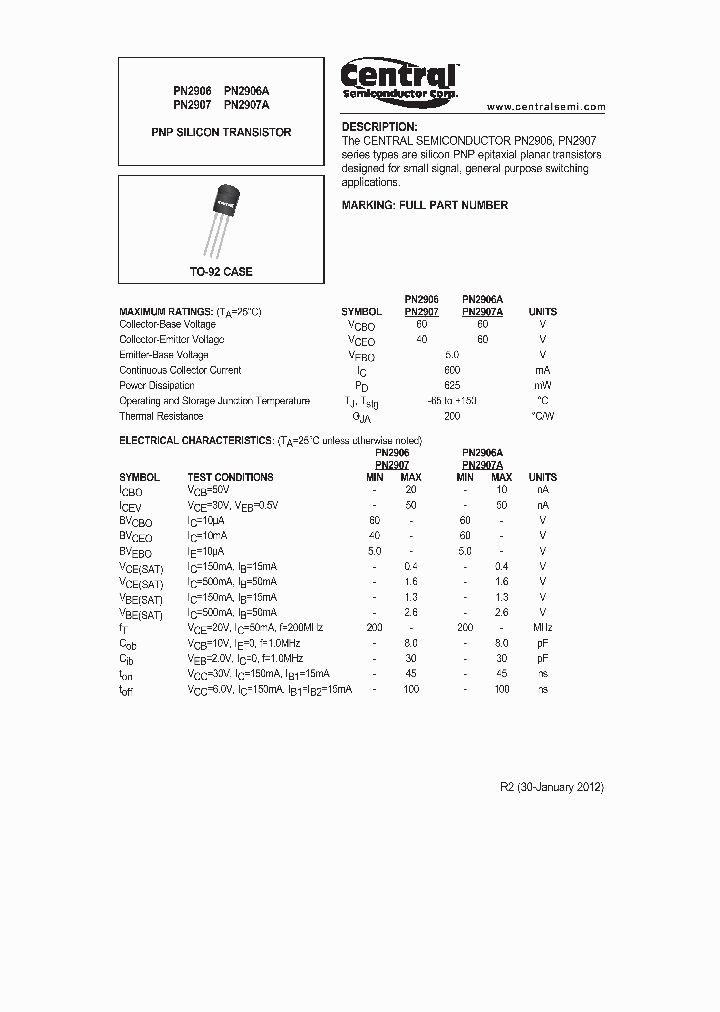 PN2906A_4735615.PDF Datasheet