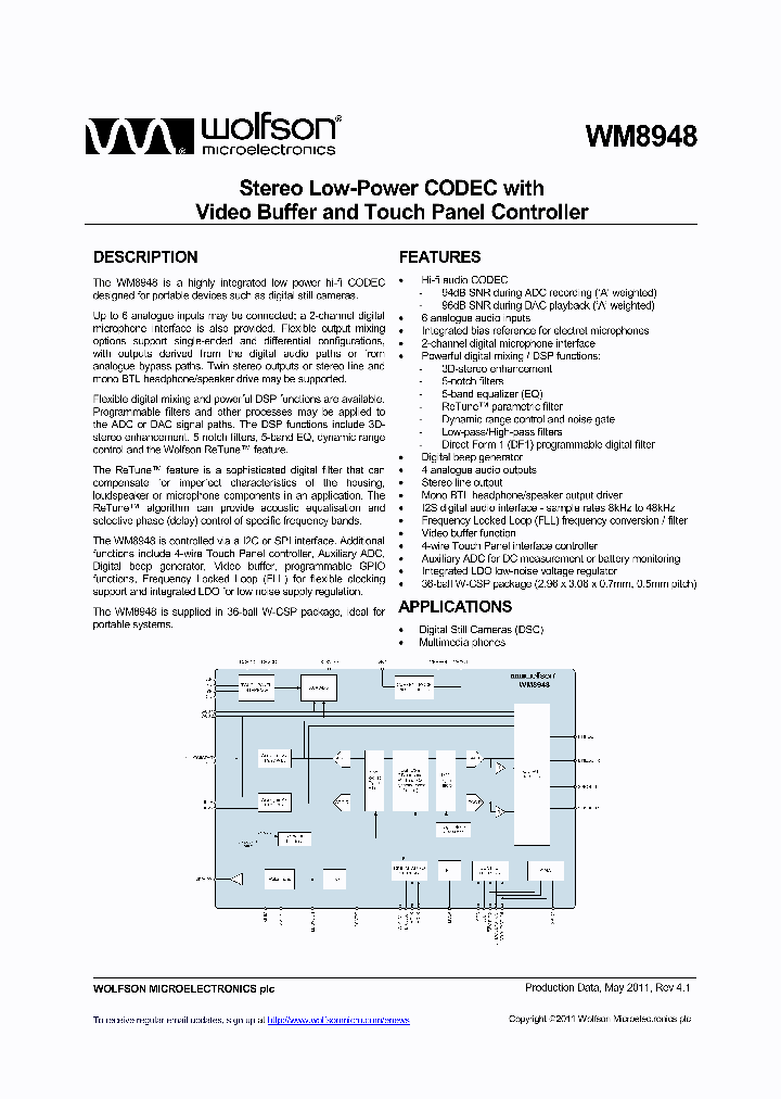 WM8948_4774209.PDF Datasheet