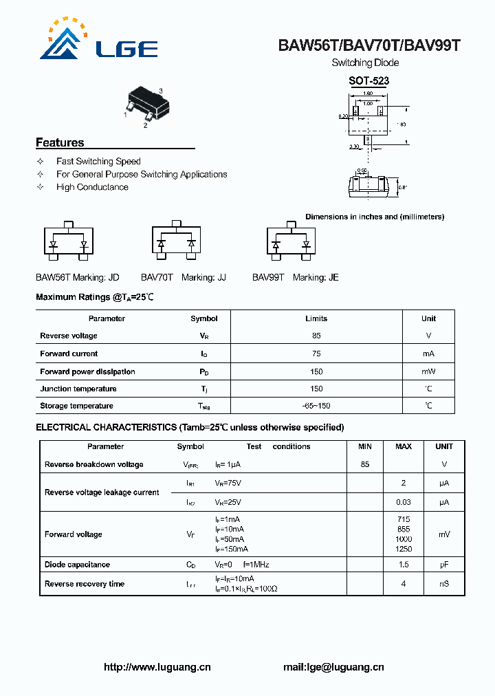 BAV70T_4783316.PDF Datasheet