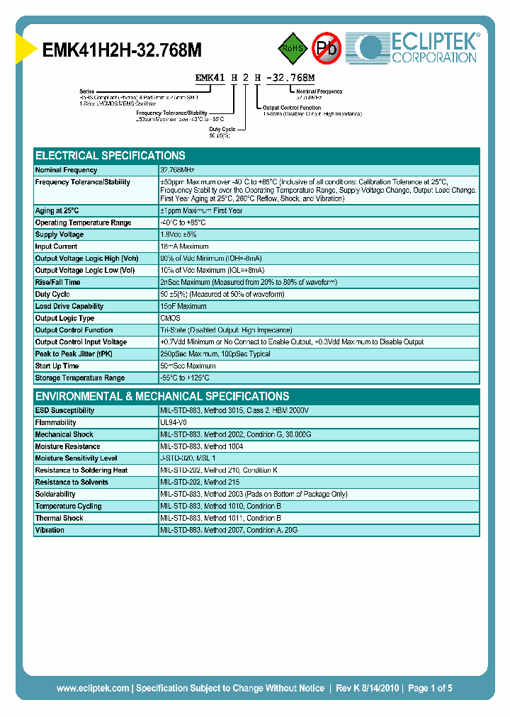 EMK41H2H-32768M_4810660.PDF Datasheet